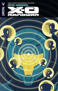 Book Cover for Enter, Armorines by Robert Venditti