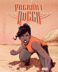 Book Cover for Vagrant Queen by Magdalene Visaggio, Harry Saxon