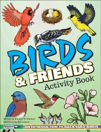 Book Cover for Birds & Friends Activity Book by Jennifer M Mitchell