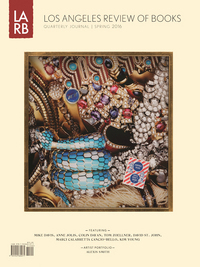 Book Cover for Los Angeles Review of Books Quarterly Journal Spring 2016 by Tom Lutz