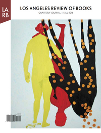 Book Cover for Los Angeles Review of Books Quarterly Journal Fall 2016 by Tom Lutz