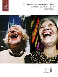 Book Cover for Los Angeles Review of Books Quarterly Journal: Comedy Issue by Tom Lutz