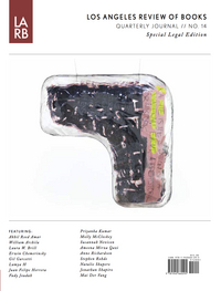 Book Cover for Los Angeles Review of Books Quarterly Journal Spring 2017 by Tom Lutz