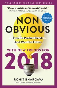 Book Cover for Non-Obvious 2018 Edition by Rohit Bhargava