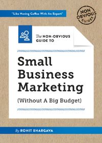 Book Cover for The Non-Obvious Guide to Small Business Marketing (Without a Big Budget) by Rohit Bhargava