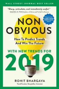 Book Cover for Non-Obvious 2019 by Rohit Bhargava