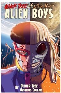 Book Cover for Oliver Tree Vs Little Ricky. Alien Boys by Oliver Tree
