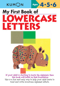 Book Cover for My First Book of Lowercase Letters by Kumon Kumon