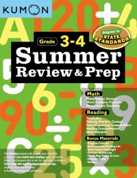Book Cover for Kumon Summer Review and Prep 3-4 by Kumon