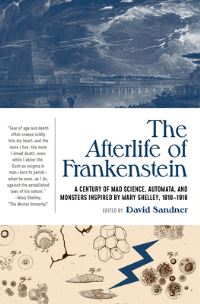 Book Cover for The Afterlife of Frankenstein by David Sandner