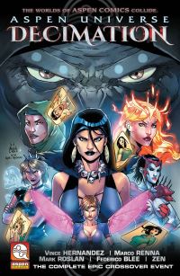 Book Cover for Decimation. Volume 1 by Vince Hernandez