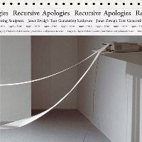 Book Cover for Recursive Apologies by Johanna Drucker, Thyrza Nichols Goodeve, Jena Osman