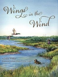 Book Cover for Wings in the Wind by Julia Walsh