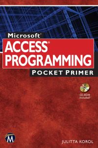 Book Cover for Microsoft Access Programming Pocket Primer by Julitta Korol