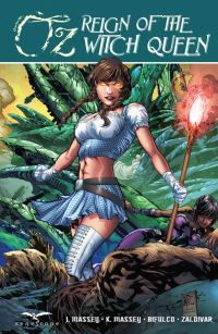 Book Cover for Oz. Part 3. Reign of the Witch Queen by Joe Brusha, Jeff Massey, Kristin Massey