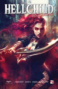 Book Cover for Hellchild. Blood Money by Ralph Tedesco