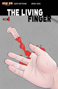 Book Cover for The Living Finger. 1 by Garth Matthams