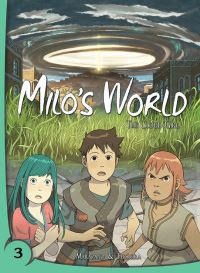 Book Cover for Milo's World. Book 3 The Cloud Girl by Richard Marazano