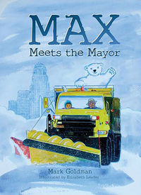 Book Cover for Max Meets the Mayor by Mark Goldman