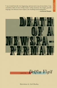 Book Cover for Death of a Newspaperman by Delfin Vigil