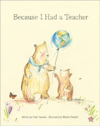 Book Cover for Because I Had a Teacher by Kobi Yamada