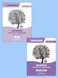 Book Cover for Grammar for the Well-Trained Mind. Purple by Audrey Anderson, Susan Wise Bauer