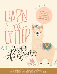 Book Cover for Learn to Letter With Luna the Llama by Chalkfulloflove
