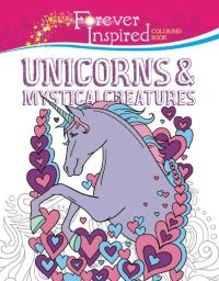 Book Cover for Forever Inspired Coloring Book by Jessica Mazurkiewicz