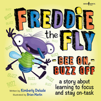 Book Cover for Freddie the Fly - Bee On, Buzz Off by Kimberley Delude