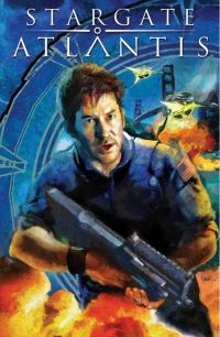 Book Cover for Stargate Atlantis. Volume One by Mark L Haynes, J C Vaughn, Gene Jimenez, Daniel Conner, Brad Wright