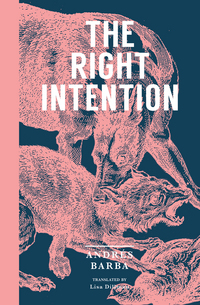 Book Cover for The Right Intention by Andrés Barba