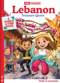 Book Cover for Tiny Travelers Lebanon Treasure Quest by Susie Jaramillo, Steven Wolfe Pereira