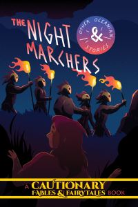 Book Cover for The Night Marchers and Other Oceanian Tales by Kate Ashwin, Sloane Leong, Kel McDonald, Jonah CabudolChalker, Rob Cham, Yiling Changues, Paolo Chikiamco, Diigii Daguna, Brady Evans