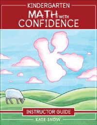 Book Cover for Kindergarten Math With Confidence by Katherine Louise Snow
