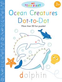 Book Cover for Ocean Creatures Dot-to-Dot by Elizabeth Golding
