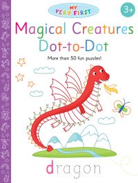 Book Cover for Magical Creatures Dot-to-Dot by Elizabeth Golding