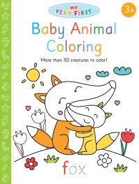 Book Cover for Baby Animal Coloring by Elizabeth Golding