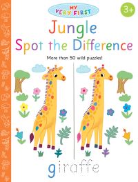Book Cover for Jungle Spot the Difference by Elizabeth Golding