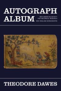 Book Cover for Autograph Album by Theodore Dawes