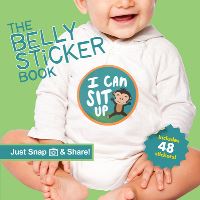 Book Cover for The Belly Sticker Book by duopress labs