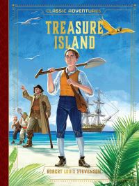 Book Cover for Treasure Island by Jacqueline Dembar Greene, Robert Louis Stevenson