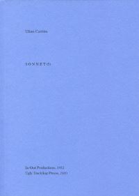 Book Cover for SONNET(S) by Verónica Gerber Bicecci, Mónica de la Torre, Annette Gilbert, India Johnson, Michalis Pichler, Heriberto Yépez
