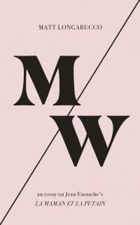 Book Cover for M/W by Matt Longabucco, Ugly Duckling Presse, McNaughton  Gunn Firm