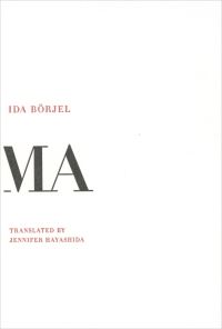 Book Cover for MA by Ida Börjel