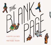 Book Cover for The Blank Page by Alberto Blanco