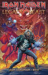Book Cover for Iron Maiden Volume 1 by Llexi Leon, Ian Edington, Iron Maiden Musical group