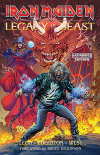 Book Cover for Iron Maiden. Volume 1 Legacy of the Beast by Llexi Leon, Ian Edginton