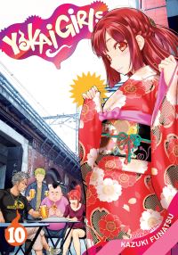 Book Cover for Yokai Girls. 10 by Kazuki Funatsu, Bambi EloriagaAmago