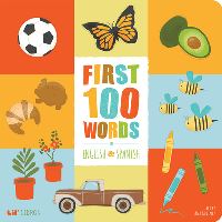 Book Cover for First 100 Words in English & Spanish by Ana Godinez