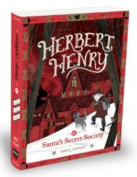 Book Cover for Herbert Henry & Santa's Secret Society by Amber Stewart